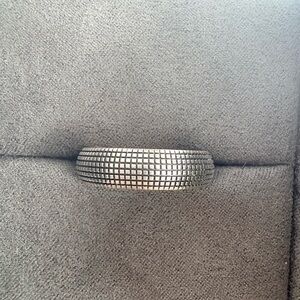David Yurman Silver Men's Ring